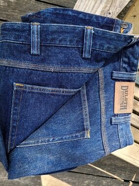 Duluth Trading Co Men’s Denim Jeans - Dark Blue